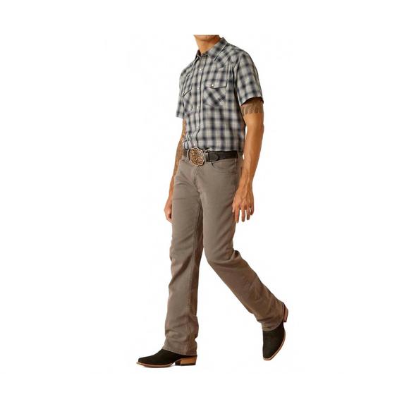 NEW ARIAT men's m5 fossil hanson straight leg jean in fossil